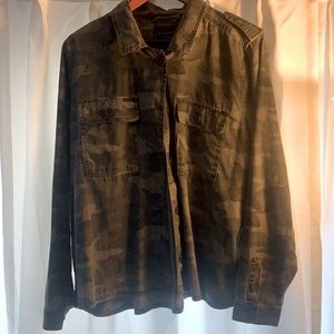 Lucky Button up camouflage long sleeve